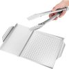 Griddle Scrapper Griddle Accessory Easy Burnt Caked Food Removal Kitchen Scraper Tool 4