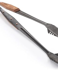 Barebones Cowboy Grill Tongs - 16-Inch Heavy Duty BBQ Tongs for Grilling - Long Tongs Perfect for Outdoor Cooking