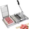 BBQ Grill Rotisserie, Outdoor Large Grill Rotisserie Automatic Barbecue Kit, Electric Motor, 5 Height Adjustment, 360° Rotation, for Camping Picnic, Outdoor Party 3
