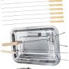 BESPORTBLE 3 Sets Grill Scraper BBQ Tool Kit Accessories Outdoor Grill Fork Tong Stainless Steel BBQ Tools 3