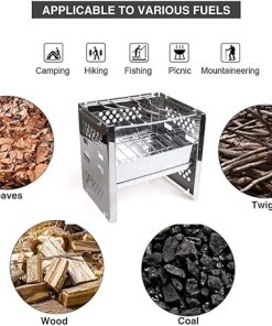 BBQ Grill Outdoor Skewer Reusable Grill Sticks BBQ Fork BBQ Utensil Kitchen Outdoor Camping Accessories 2