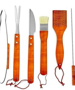 KPJQ 22 Pc Grill Tool Kit Spatula Tongs Brush Great Gift Barbeque Set with Case Grill Brush Grilling Accessories Grill brushs Grill Scraper Grill Cleaning Brush BBQ Brush BBQ Grill Brush Grill c 2