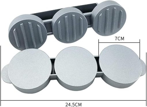 Mini Non Stick Burger Press, Aluminium Hamburger Patty Press Kitchen Cooking Tool & Grilling BBQ Accessories - Image 2