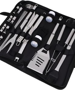 BESPORTBLE Stainless Steel BBQ Tool Set Outdoor Grill Utensils Kit BBQ Grill Accessories Set
