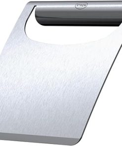 RÖSLE Multi-purpose Griddle Spatula, Meat and Vegetable Turner and Clean BBQ Plate, 18/10 Stainless Steel, Dishwasher Safe
