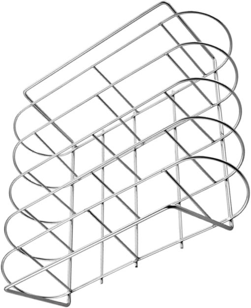 Rib Rack Heavy Duty Grill Rack Stainless Steel Grilling Tool Set for Outdoor Cooking