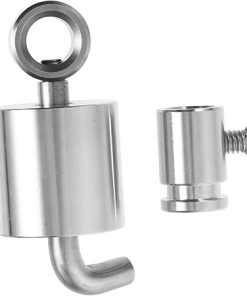 Mikikit 4 Sets Bbq Grilling Accessories Rotisserie Balance Weight Rotisserie Spit Stop Stainless Steel Construction
