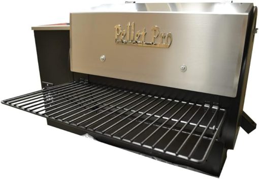 Smoke Daddy Powdercoat Foldable Front Shelf for Pellet Grills - Large (34" x 12") - Image 2