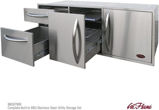 CalFlame BBQ07909-A Complete Utility Storage Set - Image 2