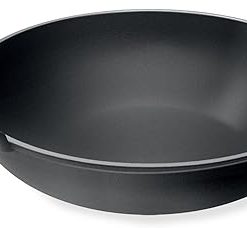 Tescoma 617020 Cast Iron Wok with High Thermal Conductivity, Diameter 30 cm, MASSIVE Line