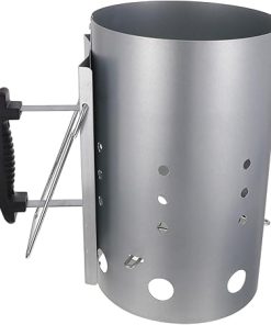 Kisangel BBQ Ignition Barrel BBQ Grill Tool Fire Starter Grill Lighter Carbon Stove