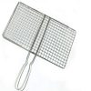 MaGiLL Home Barbecue Grilling Basket,Grilled Fish Clip with Handle Bar Bar Net Clip Stainless Steel Barbecue Accessories Barbecue Tool