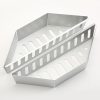 Stainless Steel Charcoal Basket, Char-Basket Coal-Briquettes Holder for Even Heat Charcoal Briquette Holder Outdoor BBQ Tool & Accessories 2PCS