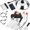 Grill Accessories, 13PCS BBQ Grill Set Grilling Accessories, Grill Utensils Set for Men Women, Meat Injector, BBQ Accessories 4