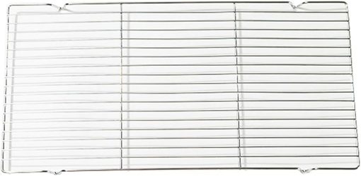 BBQ 1PCS Stainless Steel Mat Net Grid Shape Rectangle Grill Grilling Mesh Net BBQ Tools Square Barbecue Net Barbecue Stove Parts Accessories(L)