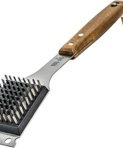 BBQ-AID Pro Grill Set – 6 Piece Bundle – Featuring Grill Brush, Replacement Heads, Spatula, Tongs, and Fork 2