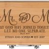 LifeSong Milestones Personalized Wedding Custom Engraved BBQ Tools Grill Accessories Tool Set 3pc Stainless Steel Barbecue Gift Set for Outdoor Grills (Bamboo) (Mr & Mrs)