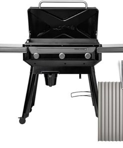 GrillGrate – Grill Anywhere GrillGrate for The Traeger Flatrock Griddle – 17 inch deep by 9.25 inch Wide Sear’NSizzle® GrillGrate – Grill Grates for Traeger – Traeger Flatrock Griddle Accessory 2
