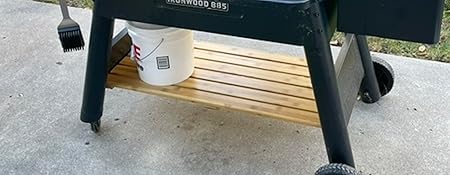 Pellet Grill Storage Shelf Made Specifically To ONLY Fit A Traeger Pro Series 780 Or Ironwood 885 Pellet Grill – Our Shelf Provides Extra Storage Space For All Your Pellets & Accessories 2 Pellet Grill Storage Shelf Made Specifically To ONLY Fit A Traeger Pro Series 780 Or Ironwood 885 Pellet Grill - Our Shelf Provides Extra Storage Space For All Your Pellets & Accessories - Image 2