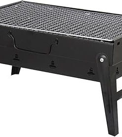 BBQ Grill Outdoor Charcoal grills Foldable BBQ Grills Patio Barbecue Charcoal Grill Stove Stainless Steel Outdoor Camping Picnic Barbecue BBQ Accessories Tools