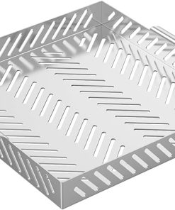 7673 Roasting Basket Replacement for Weber Crafted Genesis Frame Kit, Rotisserie Basket for Weber Genesis II 300 & 400 Parts, BBQ Grill Basket for Weber Smokefire grill Outdoor Cooking Accessories