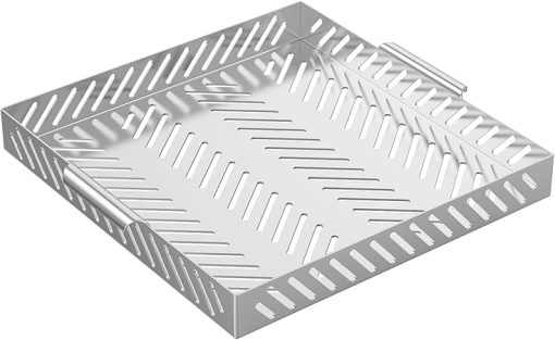 7673 Roasting Basket Replacement for Weber Crafted Genesis Frame Kit, Rotisserie Basket for Weber Genesis II 300 & 400 Parts, BBQ Grill Basket for Weber Smokefire grill Outdoor Cooking Accessories