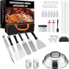 Griddle Accessories Kit 42Pcs Flat Top Grilling Tools Set with a Carry Bag Cooking 3