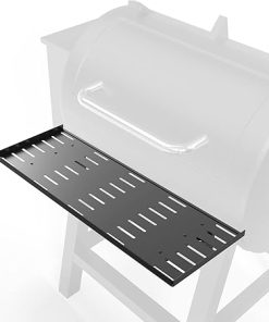 BBQ-PLUS Folding Shelf for Pit Boss 700 Classic Pellet Grill,Powder Coating Steel Front Folding Shelf Grill Accessories for Pit Boss with Screws,26-1/2 x 9-1/2 Inches