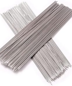 Sturdy Bbq Sticks 100pcs Stainless Steel Bbq Skewer Needles Outdoor Grilling Camping Hiking Picnic Tools