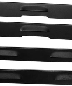 4PCS Portable Stainless Steel Barbecue Wind Screens, Grill Wind Guards for Camping Picnic BBQ Cooking, Installation Barbecue Wind Deflectors, Heat