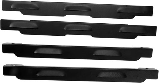 4PCS Portable Stainless Steel Barbecue Wind Screens, Grill Wind Guards for Camping Picnic BBQ Cooking, Installation Barbecue Wind Deflectors, Heat