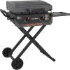 Grill Table with Sink, Outdoor Bar Cart Grill Station, Modular Outdoor Kitchen Island with 100-Gallon Storage Cabinet, 304 Stainless Steel Top, Pizza Oven Table for Lawn & Garden, L60” x W25” 3