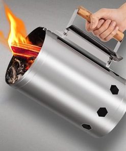 Outdoor Chimney Charcoal Starter for BBQ, Coal, Charcoal & Briquettes,Portable Cooking Tools Accessories
