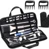BBQ Net Cooking Net Thickened Grilling Outdoor Basket Barbecue Tool for Camping for Fish Vegetables 4