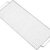BBQ Mesh Mat Grill Net Cooking Tools Lightweight Cooking Grid Grates Pad Grill Topper for Backpacking Picnic Party Outdoor