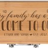 LifeSong Milestones Personalized Wedding Custom Engraved BBQ Tools Grill Accessories Tool Set 3pc Stainless Steel Barbecue Gift Set for Outdoor Grills (Bamboo) (Just Married) 3