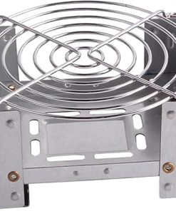 Steel Folding Stove Burner Pocket Stove W/Stand Rack for Outdoor Bbq Picnic Camping