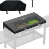 BESPORTBLE 5sets Barbecue Accessories Non-Stick Grilling Mats Mesh BBQ Grilling Mats Cut-to-Size Dishwasher Safe Perfect for Outdoor Cooking 4pcs*5 3
