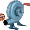 Manual Iron Gear BBQ Air Blower, Hand Crank Blacksmith Forge Blower, Iron Gear Popcorn Fan With Hand Crank Tool, Charcoal Grill Fire Starter Flame Exciter, For Camping Cooking Tools Accessories(150W) 4