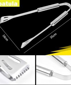Barbecue Tools Set, 3 Pcs Stainless Steel Grill Utensils Set BBQ Accessories Kit Include Tong, Spatula, Fork with Portable Aluminium Storage Case for Picnics, Camping and 2