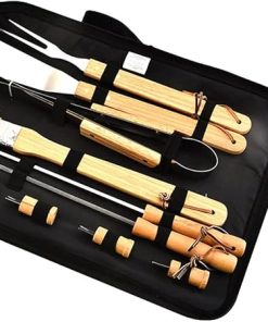 BBQ Grill Accessories, Grill Utensils Set, 10PcsStainless Steel BBQ Tools Set for Men & Women Grilling Accessories Camping Backyard Barbecue