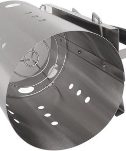 Stainless Steel Chimney Starter Portable Charcoal Starter Barrel Efficient for Barbecue Camping Picnic Ideal for Quick and Even Charcoal Ignition for Outdoor Cooking 2
