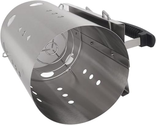 Stainless Steel Chimney Starter Portable Charcoal Starter Barrel Efficient for Barbecue Camping Picnic Ideal for Quick and Even Charcoal Ignition for Outdoor Cooking - Image 2