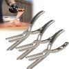 AAGAZA HUIXINLIANG Grilling Accessories BBQ Tools Set,Stainless Steel BBQ Tools Set with Aluminium Case,Grilling Accessories Barbecue Utensil Tool with Meat Injector and Thermometer,for Camping/3543 4