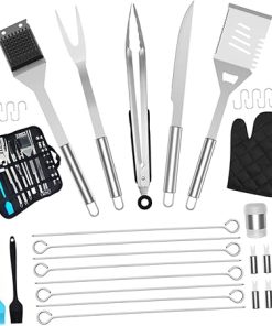 Professional Bbq Tool Set 35pcs Grill Utensils for Barbecue Multi-purpose Camping Bbq Grill Set