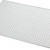 Stainless Steel Grill Net, ，Round Cooling Rack ， Grids Grates Non Stick Grilling Mats Cooking Tools Stainless Steel BBQ Grate Mesh Net Grill Grate Grid BBQ Mat Liner Accessorie BBQ Tool