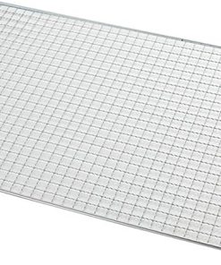 Stainless Steel Grill Net, ，Round Cooling Rack ， Grids Grates Non Stick Grilling Mats Cooking Tools Stainless Steel BBQ Grate Mesh Net Grill Grate Grid BBQ Mat Liner Accessorie BBQ Tool