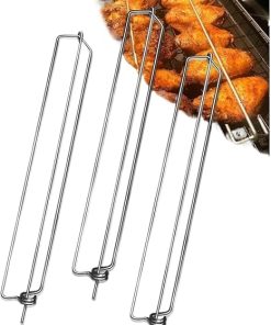 3Pcs Outdoor Barbecue Fork Chicken Wing Grill BBQ Barbecue Tools