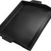 Upgraded 36 inch Hinged Lid for Blackstone, Hard Cover Griddle Lid, 1984 1863 2177 1825 Blackstone Griddle Cover with Thermometer and Teflon Coating for Blackstone Griddle Top, 36″ Blackstone 3