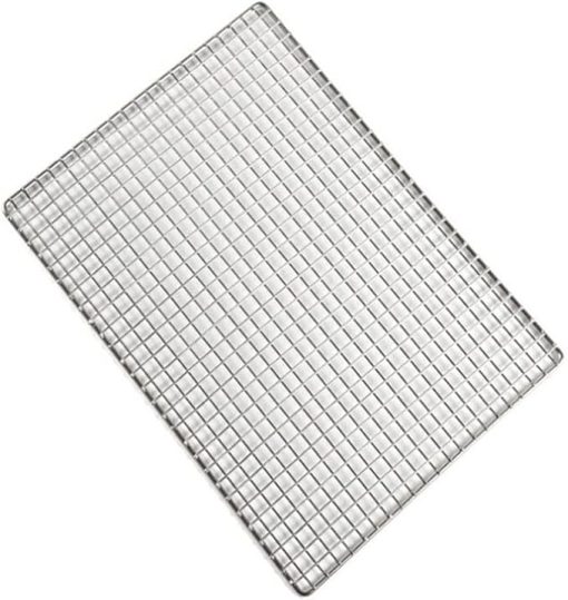 New Square 304 Stainless Steel Barbecue Grill Meshes BBQ Accessories Home Roast Nets Bacon Tools Non-Stick BBQ Mat Grid Camping Outdoor Nets